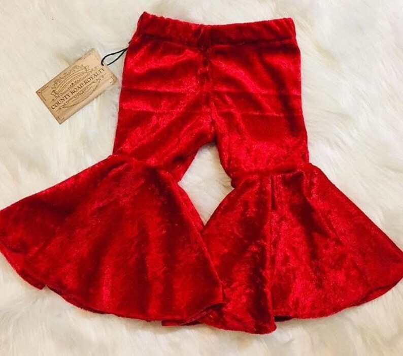 velvet bell bottoms baby