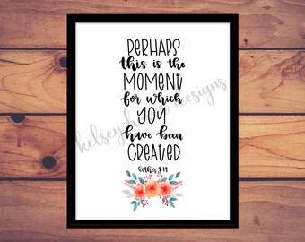 Esther 4:14 Digital Download