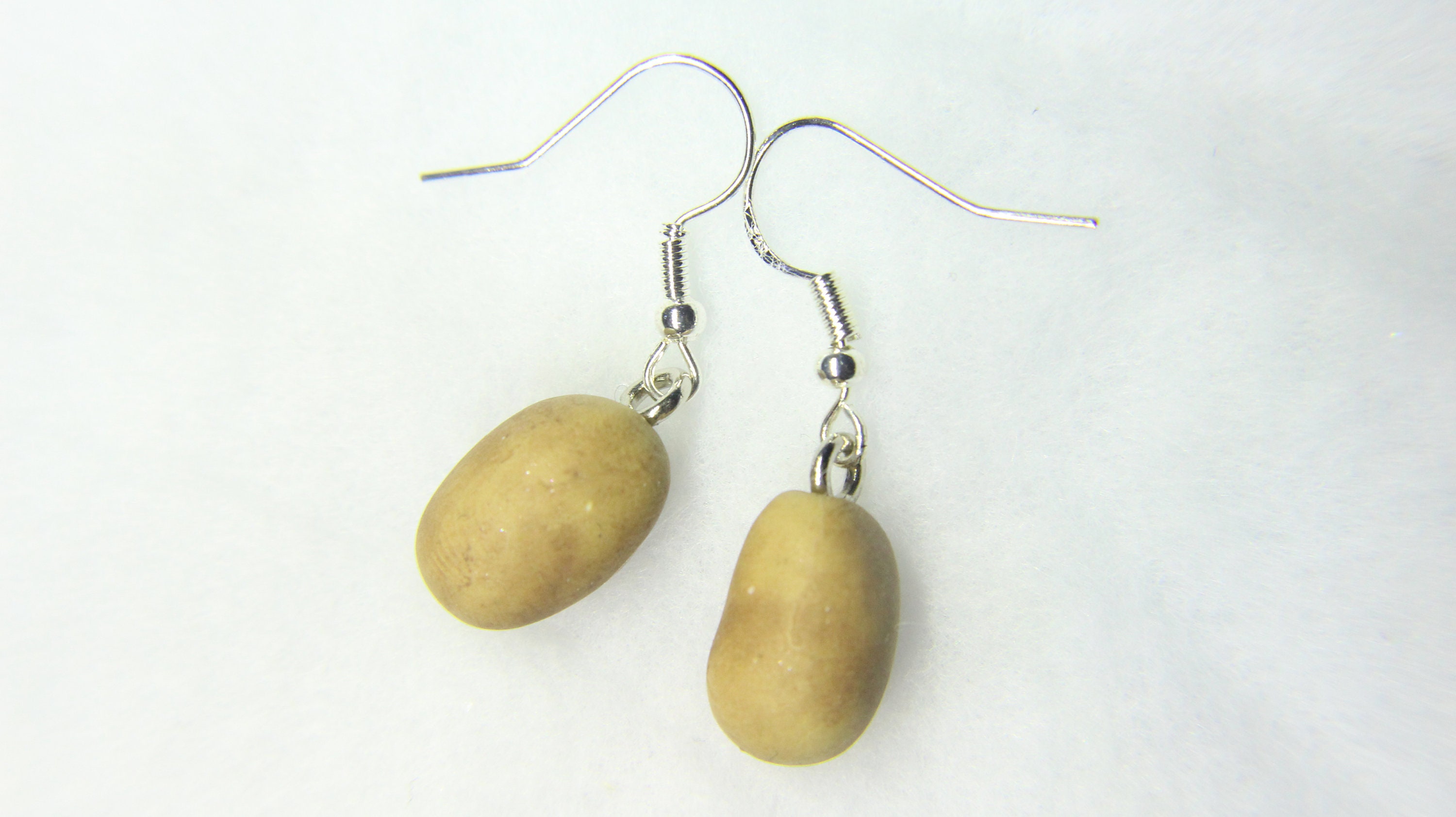 Potato Earrings/ Fimo Earrings/ Polymer clay Earrings / Etsy