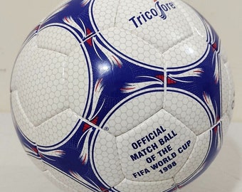 Tricofore Equipment 1998 France FIFA World Cup Official Match Ball Size 5