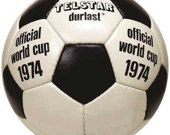 Telstar FIFA Fußball-Weltmeisterschaft 1974 Deutschland, offizieller Spielfußball, neue Größe 5