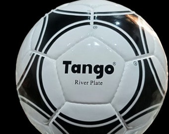 TANGO River Plate FIFA World Cup 1978 Durlast Soccer Vintage Regenerate Ball Size - 5 Hand Stitched