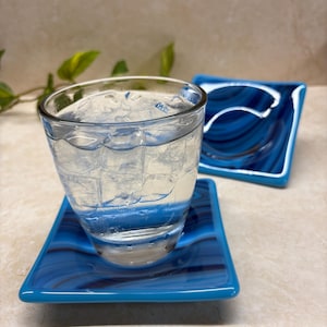 Fused Glass Coasters