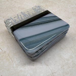 Fused Glass Coasters