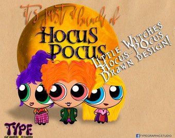 Hokus Pokus es ist alles nur PNG, sofortiger Download, Sublimationsgrafik, Clipart, Hokus Pokus digitaler Download