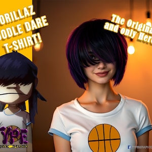 Gorillaz Noodle T-shirt, Men&#39;s Women&#39;s All Sizes