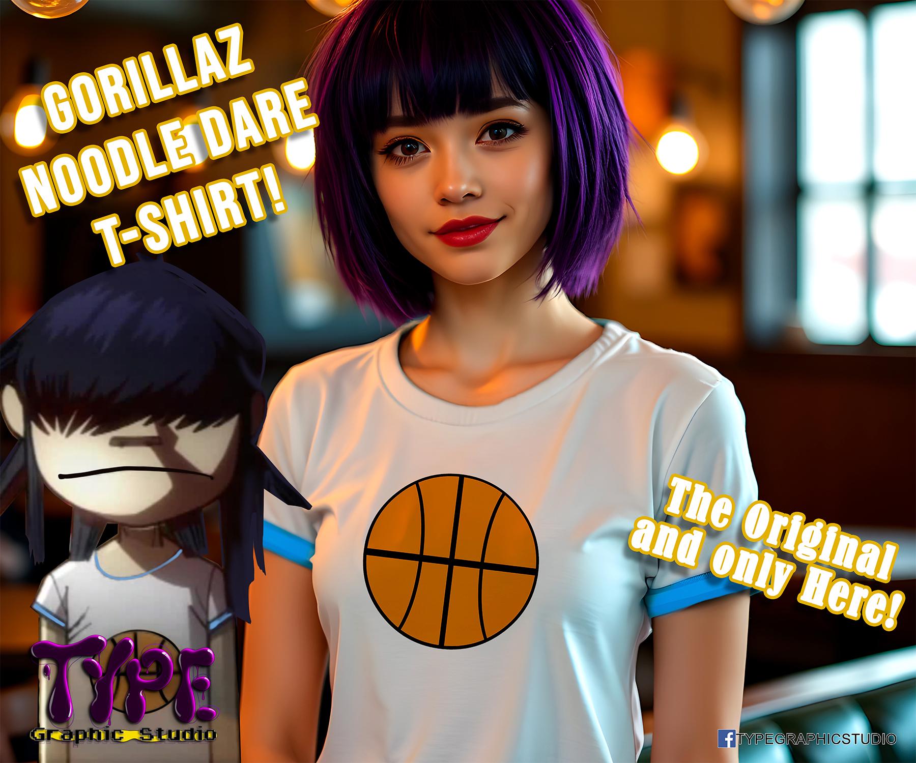 Gorillaz Noodle T-shirt, Men