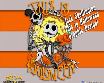 This is Halloween Jack Pumpkin King design- transfer -Digital image png instant download for sublimation vintage