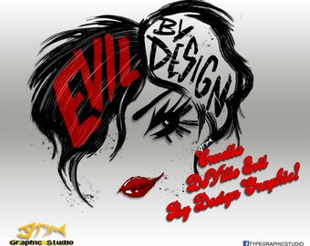 Poison evil by design Grafisch ontwerp - sublimatie print- transfer Print On Demand-