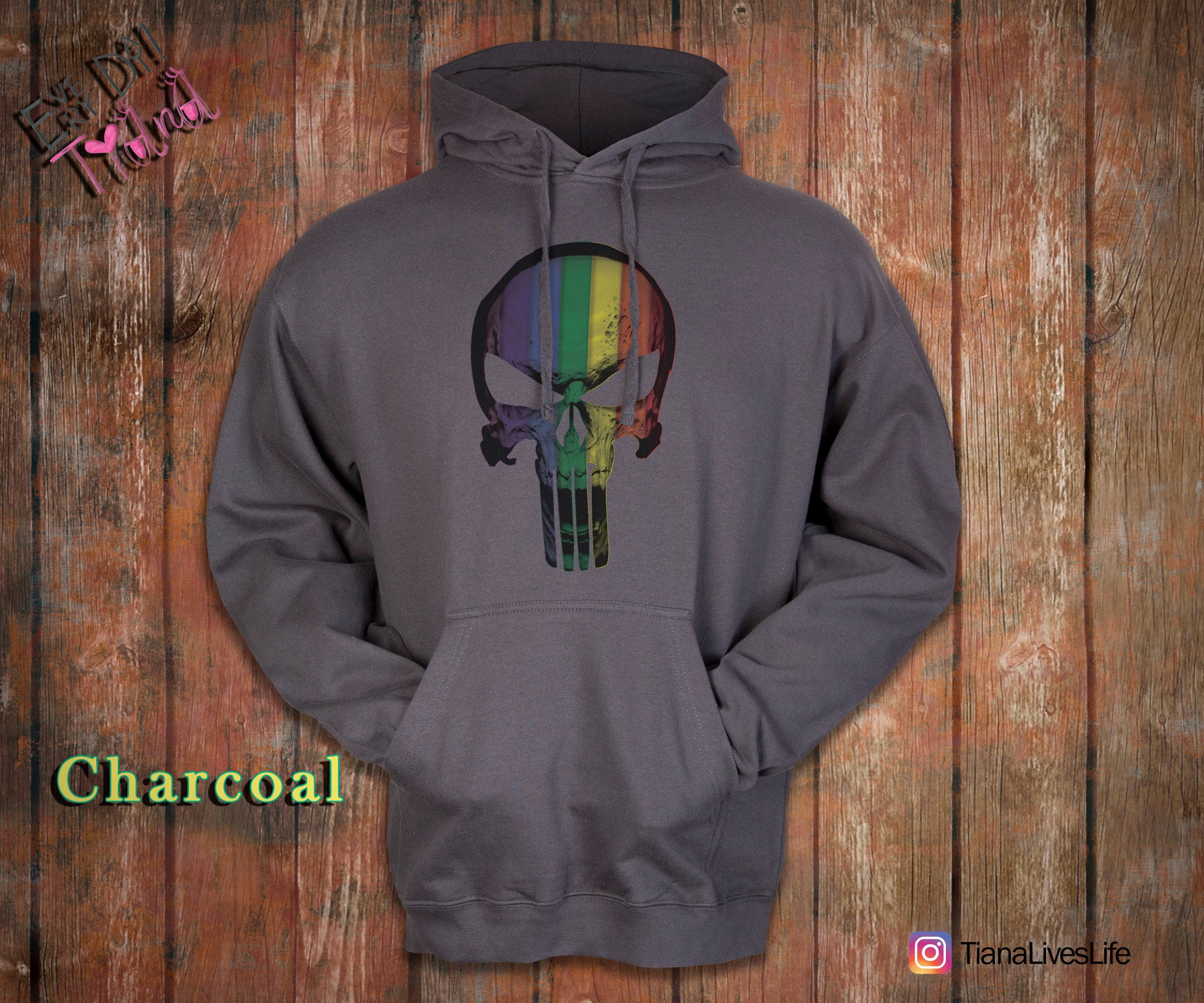 rainbow colors sweatshirt