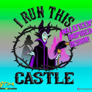 I Run This Castle PNG , instant download, Sublimation Graphics , Clipart, Disney digital download