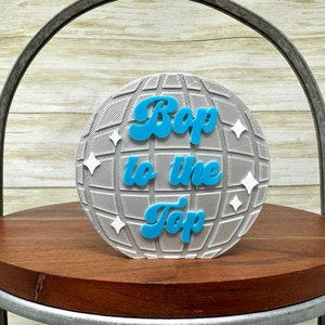 Bop to the Top Disco Ball Trinket (High School Musical, Sharpay and Ryan, HSM, TV Channel, Nostalgia, 3D Printed, Shelf Decor)