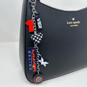 Bull Racing Formula Racing Bag Charm | Max Checo Yuki Motor Sport Key Chain