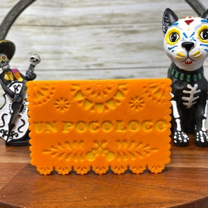 Un Poco Loco Papel Picado Tray Trinket (Disney Coco Tiered Tray Decor, Pixar, Day of the Dead, Disney Home Decor, Remember Me, Mexico)