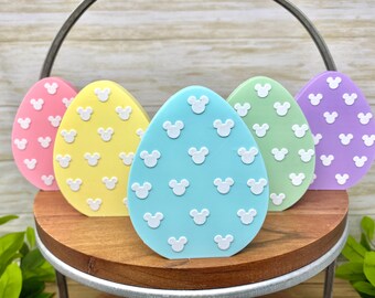 Polka Dot Mouse Easter Egg | Tiered Tray Decor