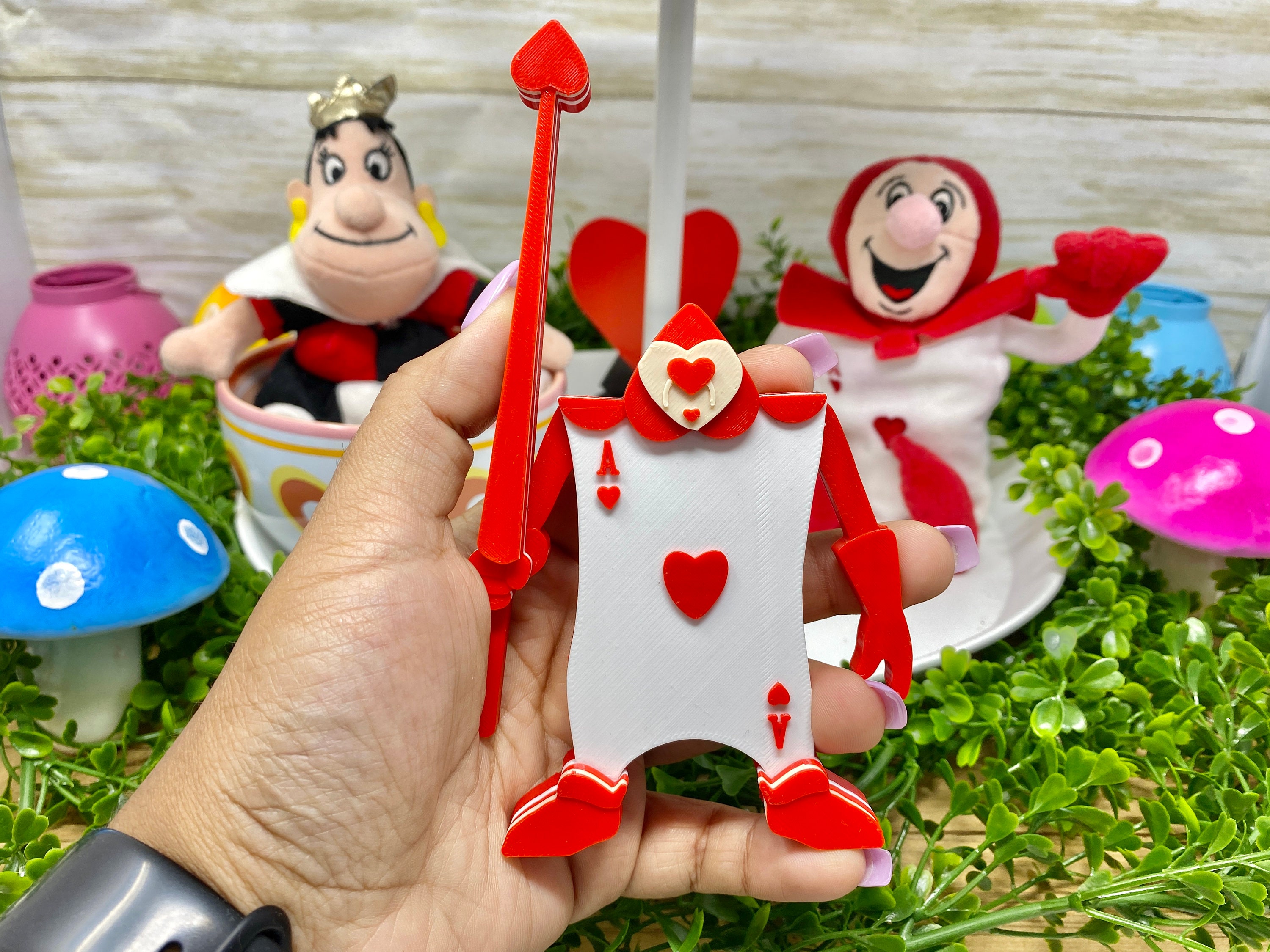 Card Soldiers Trinket Alice in Wonderland Queen of Hearts -  Portugal