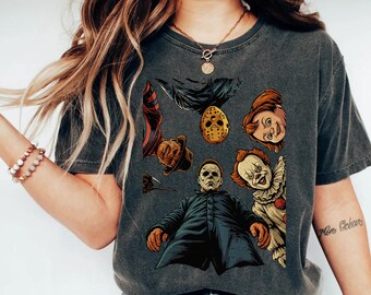 90s Vintage Halloween PNG, Halloween Characters 2025, Horror Movie Characters, Scary Halloween, Horror Killers, Retro Halloween, Scary Movie