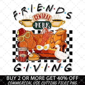 The One Where It&#39;s Thanksgiving Png, Friends Turkey Thanksgiving, Friends Turkey, Thanksgiving Png, Thanksgiving Day Gifts, Friends Giving
