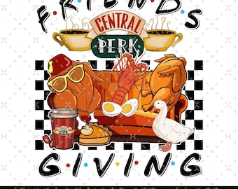 The One Where It's Thanksgiving png, vrienden Turkije Thanksgiving, vrienden Turkije, Thanksgiving png, geschenken Thanksgiving Day, vrienden geven