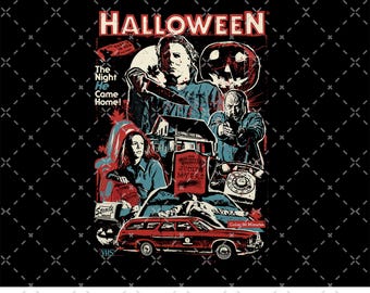 Vintage Michael Myers Halloween PNG, Horror Movie, Horror Characters, Scary Halloween, Horror Killers, Myers Thriller Friday the 13th Horror