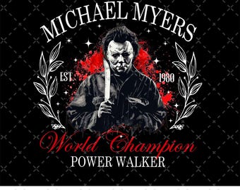 Vintage Michael Myers Halloween PNG, Horror Movie, Horror Characters, Scary Halloween, Horror Killers, Myers Thriller Friday the 13th Horror