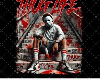 Vintage Michael Myers Halloween PNG, Horror Movie, Horror Characters, Scary Halloween, Horror Killers, Myers Thriller Friday the 13th Horror