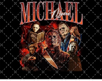 Vintage Michael Myers Halloween PNG, Horror Movie, Horror Characters, Scary Halloween, Horror Killers, Myers Thriller Friday the 13th Horror
