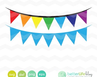 Wimpel-Flaggen-SVG-Datei: Zurück zur Schule SVG, DXF Silhouette Cameo, Cricut erkunden geschnittene Dateien, Bildung