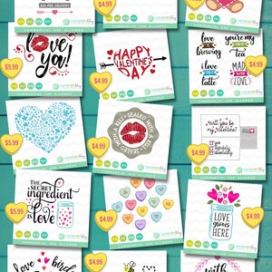 Valentine's SVG Bundle: Love SVG Files, Heart svg Bundle, Valentine svg, Hearts Truck Svg, DXF Silhouette Cameo, Cricut Valentine's Svg image 3