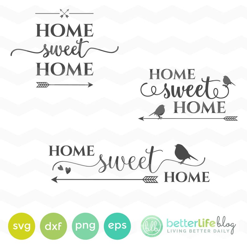 Download Home Sweet Home SVG File Housewarming SVG files dxf | Etsy
