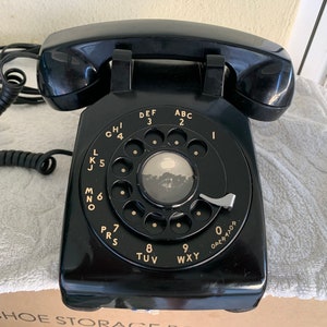 Antique Telephone Western Electric(BELL-SYSTEM) CD500 -4/55 -USA