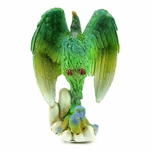 Fairy Garden Phoenix Figurine, Phoenix Bird Figurine, Mythical Fairy Garden Animal Gift