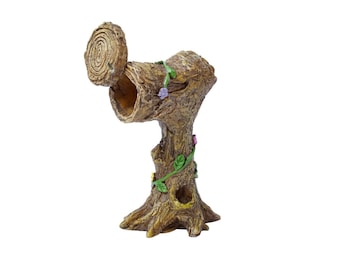 Fairy Garden Miniature Hollow Tree Mailbox
