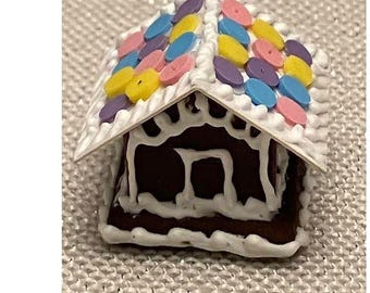 Dollhouse Miniature Gingerbread House