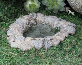 Fairy Garden Stone Pond