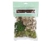 Moss Variety Pack, 2.5 oz - Miniature Dollhouse Fairy Garden Lawn Grass