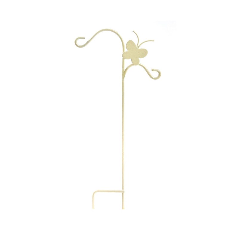 Double shepherds hook plant hanger Idea