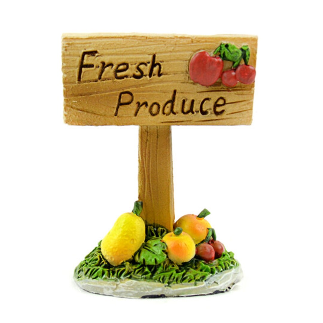 Fresh Produce Sign Farm Sign Fruits and Vegetables - Etsy