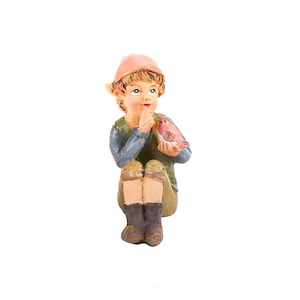 Pixie Boy with Bird