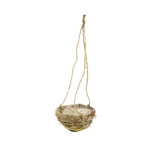 Hängende Vogelnest, Nest für Eier, Drachennest, schlafenFee Nest, Fee Garten Zubehör