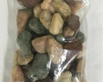 Multi-Colored Fairy Garden River Rocks