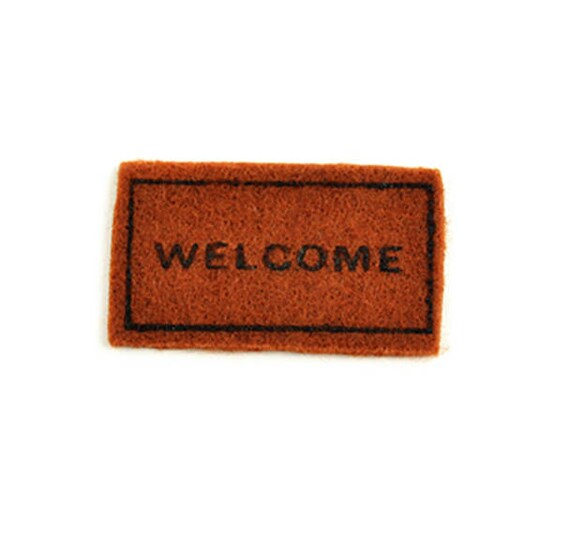Welcome Mat Fairy Home Mat Gnome Home Welcome Mat Dollhouse Etsy