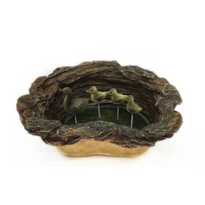 Mallard&#39;s Pond, Duck Pond, Miniature Fairy Garden Pond,  Terrarium Pond,  Fariy Garden Landscaping
