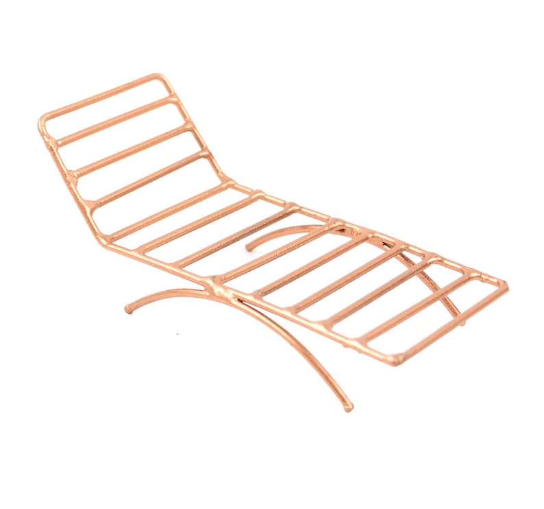 Copper Lounge Chair image 1