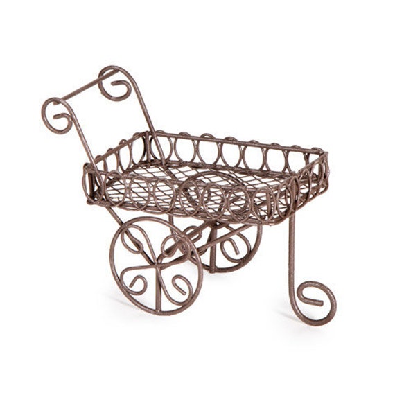 Rustic Metal Flower Cart Garden Farmer S - Decorative Metal Garden Carts Rustic Metal Flower Cart Garden Farmer S - Decorative Metal Garden Carts