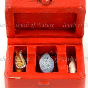 Boîte de matériel de pêche miniature