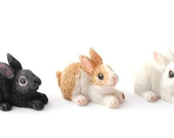 Set of 3 Miniature Rabbit Set