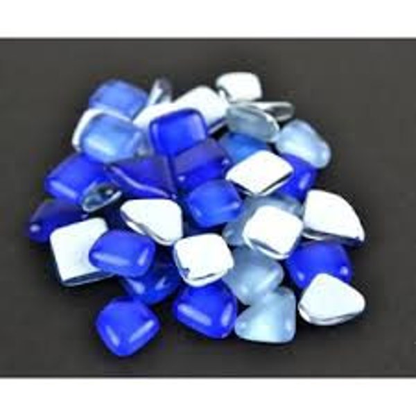 Blue and White Stones