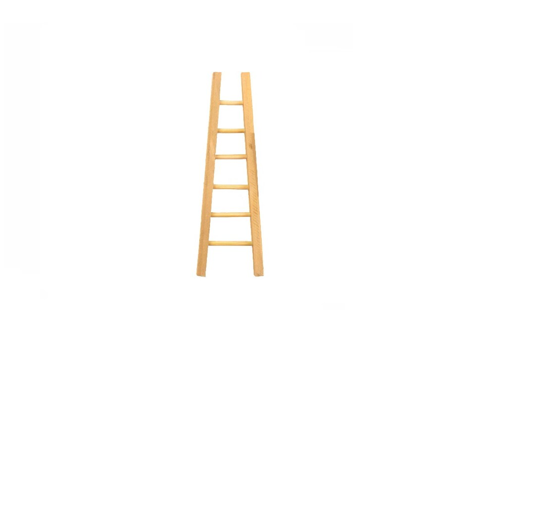 Miniature Wooden Fairy Garden Ladder - Etsy UK