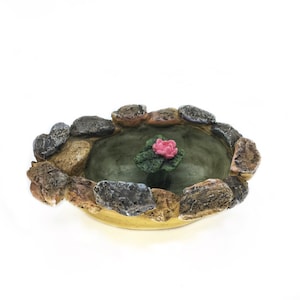 Lily Pad Pond, Frog Pond, Fairy Garden Pond, Terrarium Pond, Fairy Garden Accessory